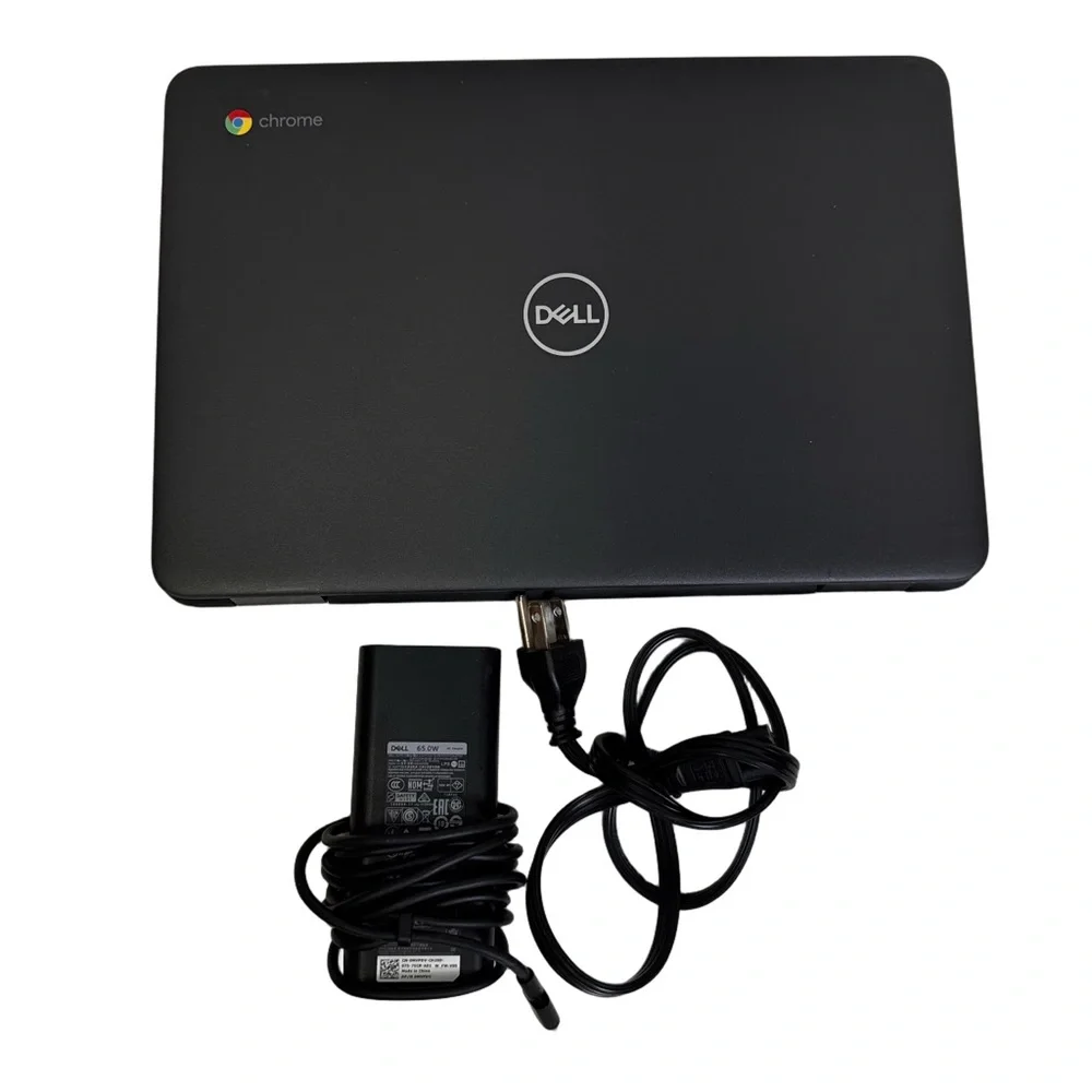 ❣️SOLD❣️Dell Chromebook 3100 Black Laptop Certified Refurbished Charger Included - Picture 4 of 11